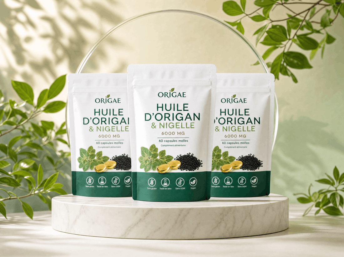 Origae Huile d'Origan et Nigelle