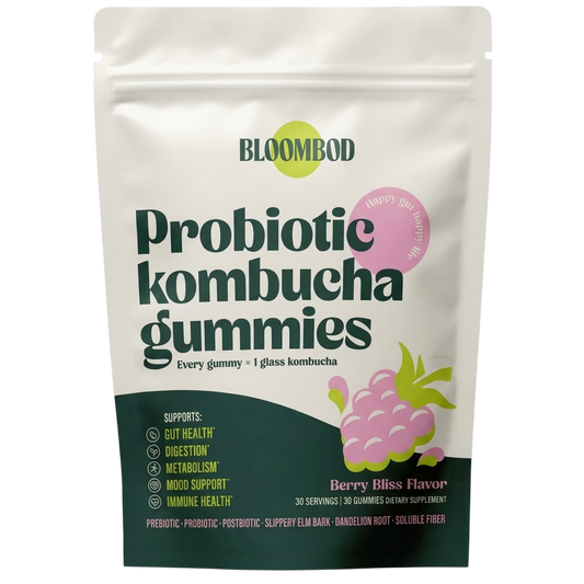 BloomBod Probiotic Kombucha Gummies (Shop Direct)